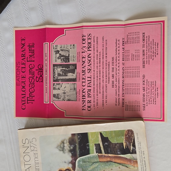 Vintage Eaton's Spring & Summer 1975 Catalog - Picture 3 of 13